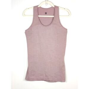 Sweaty Betty Athletic Racerback Tank Pink Seamless Workout Top M